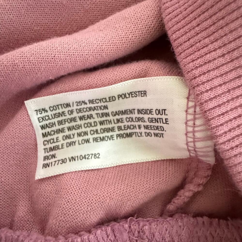 Cat & Jack Toddler Girl Sweatshirt Size 3T Barely Worn - Picture 4 of 5
